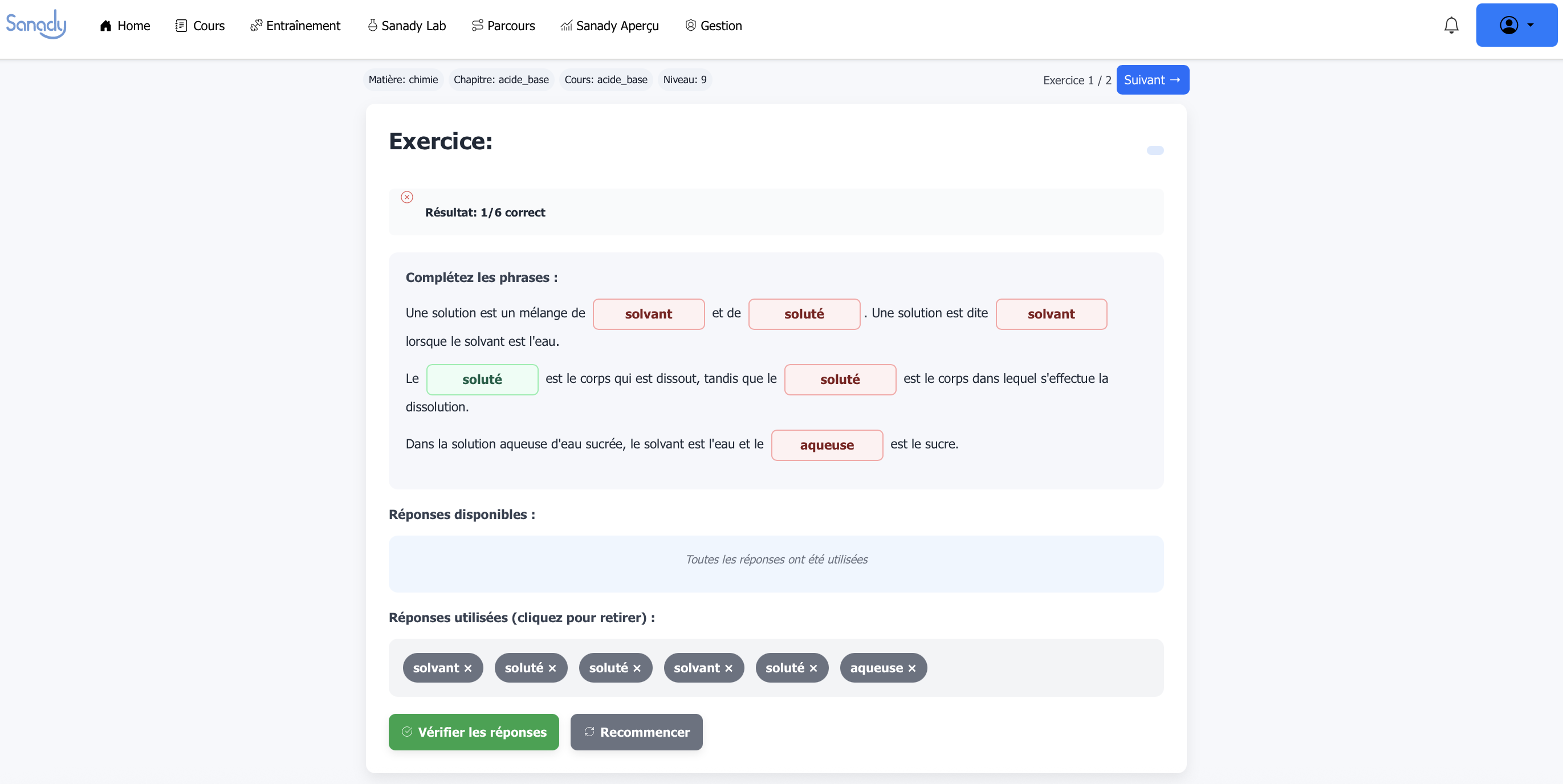 Personalized content adapts to student performance